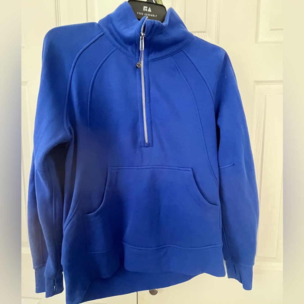 Lululemon Scuba Oversized Funnel-Neck Half Zip long size xs/s